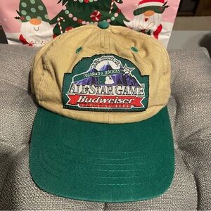 Vintage Colorado Rockies Hat Cap Snap Back Mens MLB Baseball All Star Game 90s